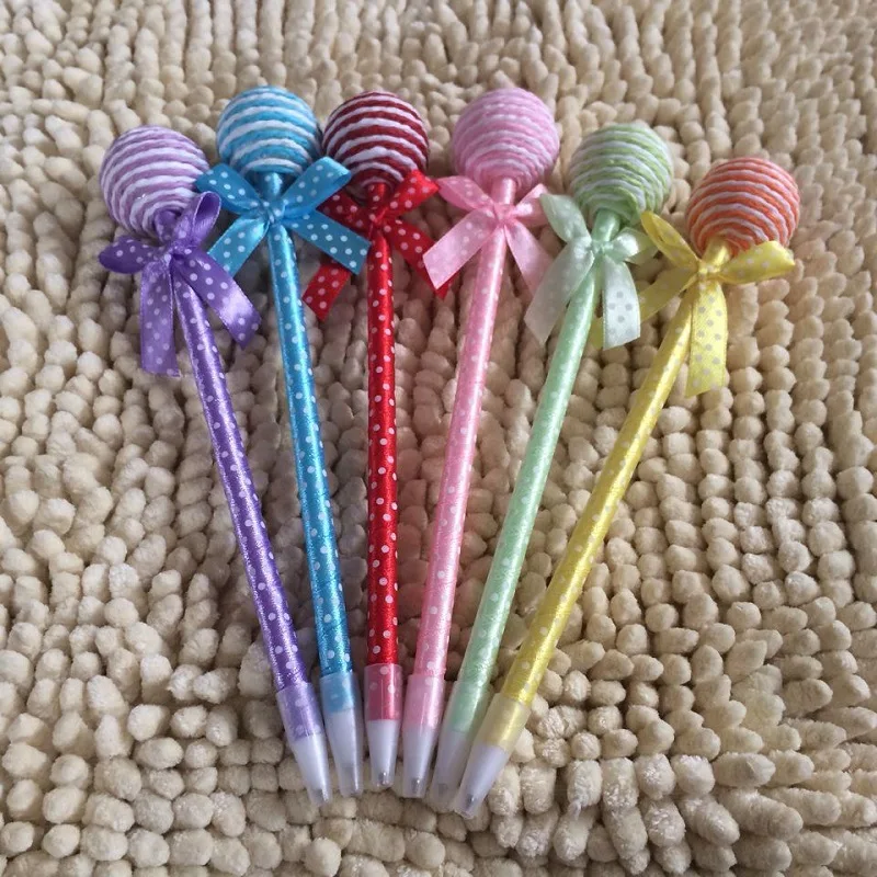 100 Pcs/Lot Lollipop Pens Ballpoint Pen Kawaii Stationery Ballpen Caneta Novelty Gift Zakka Office Supplies Material School
100 Pcs/Lot Lollipop Pens Ballpoint Pen Kawaii Stationery Ballpen Caneta Novelty Gift Zakka Office Supplies Material School