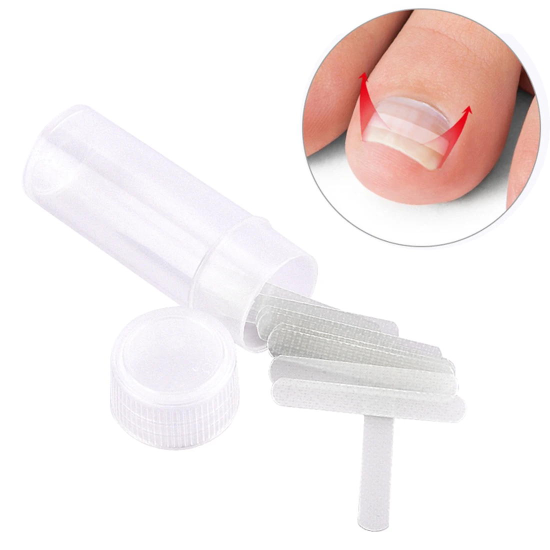 New Ingrown Toe Nail Correction Sticker Patch Paronychia Corrector File Elastic Foot Care Treatment Pedicure | Красота и здоровье