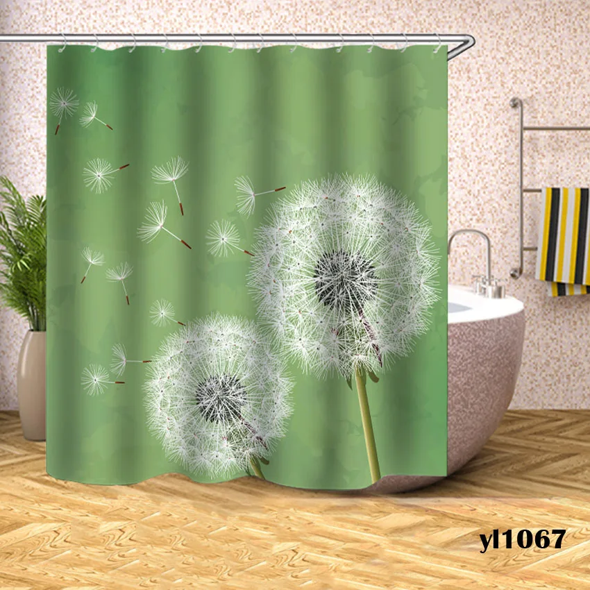 Dandelion Shower Curtains Waterproof Print Bath Curtain For Bathroom Bathtub Large Wide Bathing Cover 12pcs Hooks Rideau De Bain
Dandelion Shower Curtains Waterproof Print Bath Curtain For Bathroom Bathtub Large Wide Bathing Cover 12pcs Hooks Rideau De Bain