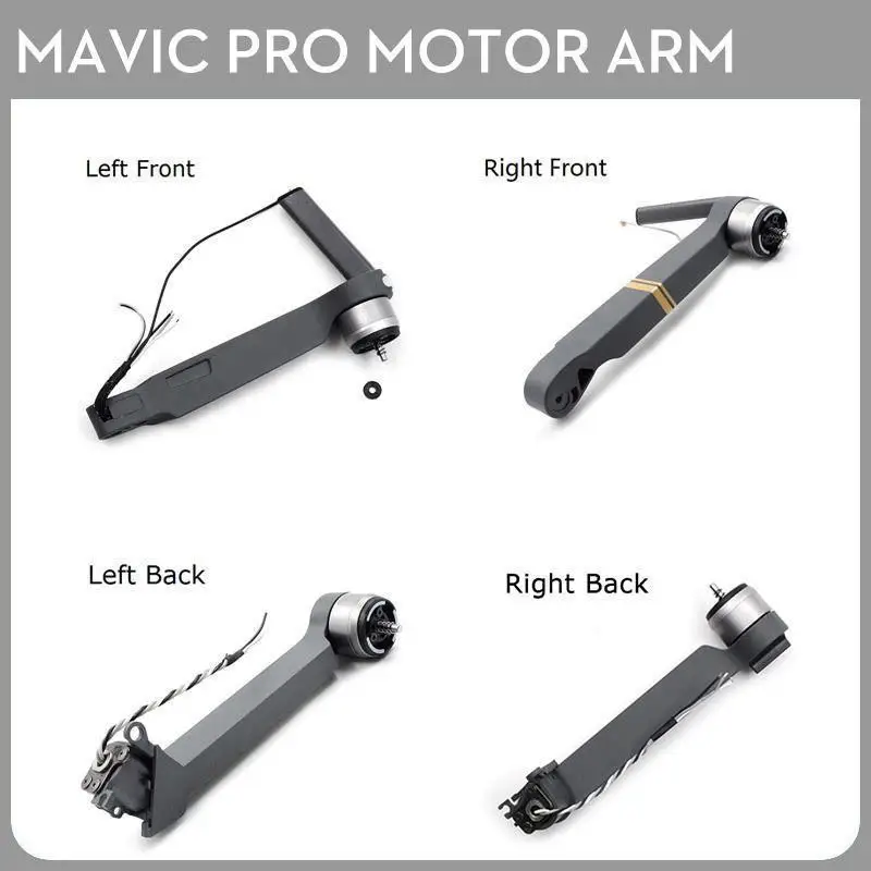 Новый корпус DJI Mavic Pro с правой левой и задней рукояткой нижней частью средняя