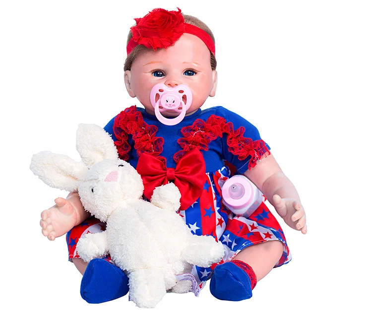 dollmai 48cm Silicone Reborn Baby Doll kids Playmate Gift For Girls 18 Inch boneca reborn men Toys For Bouquets Doll Bebe Reborn
dollmai 48cm Silicone Reborn Baby Doll kids Playmate Gift For Girls 18 Inch boneca reborn men Toys For Bouquets Doll Bebe Reborn