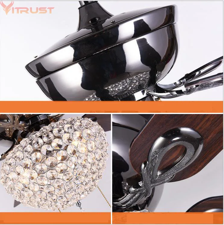 Modern LED Ceiling Fan Lights Dining Room Living Bedroom Wood Crystal Lamp Remote Control Nordic Ceiling Fan Lighting Fixture
Modern LED Ceiling Fan Lights Dining Room Living Bedroom Wood Crystal Lamp Remote Control Nordic Ceiling Fan Lighting Fixture