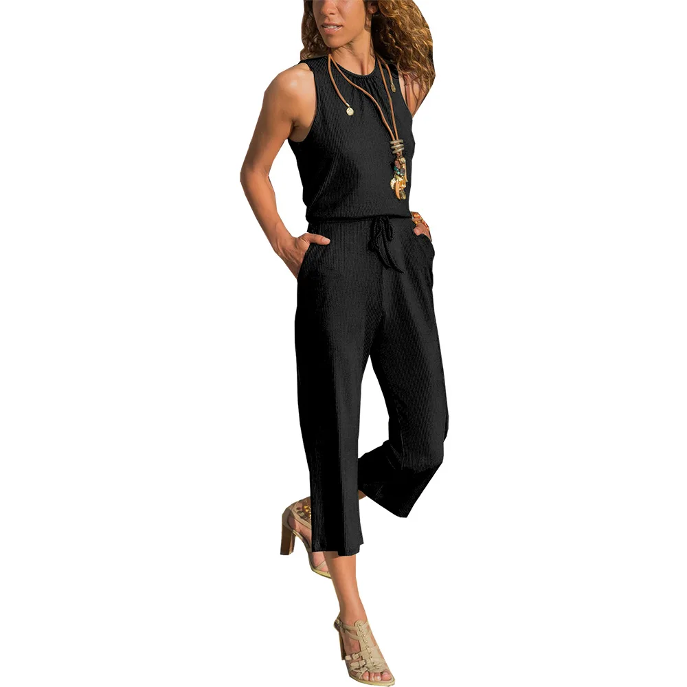 BAMBOOBOY Women Sleeveless Dungarees Loose Pockets Ankle-Length Pants Playsuit Party High Street Style New Jumpsuit FC590
BAMBOOBOY Women Sleeveless Dungarees Loose Pockets Ankle-Length Pants Playsuit Party High Street Style New Jumpsuit FC590