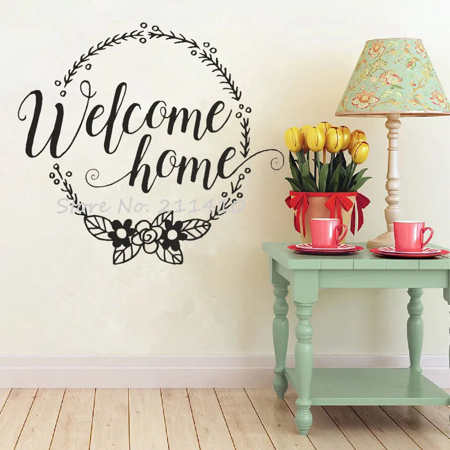 Welcome Home Wall Stickers home decor living room family wall sticker quotes custom color handmade wall art decal mural A720
Welcome Home Wall Stickers home decor living room family wall sticker quotes custom color handmade wall art decal mural A720