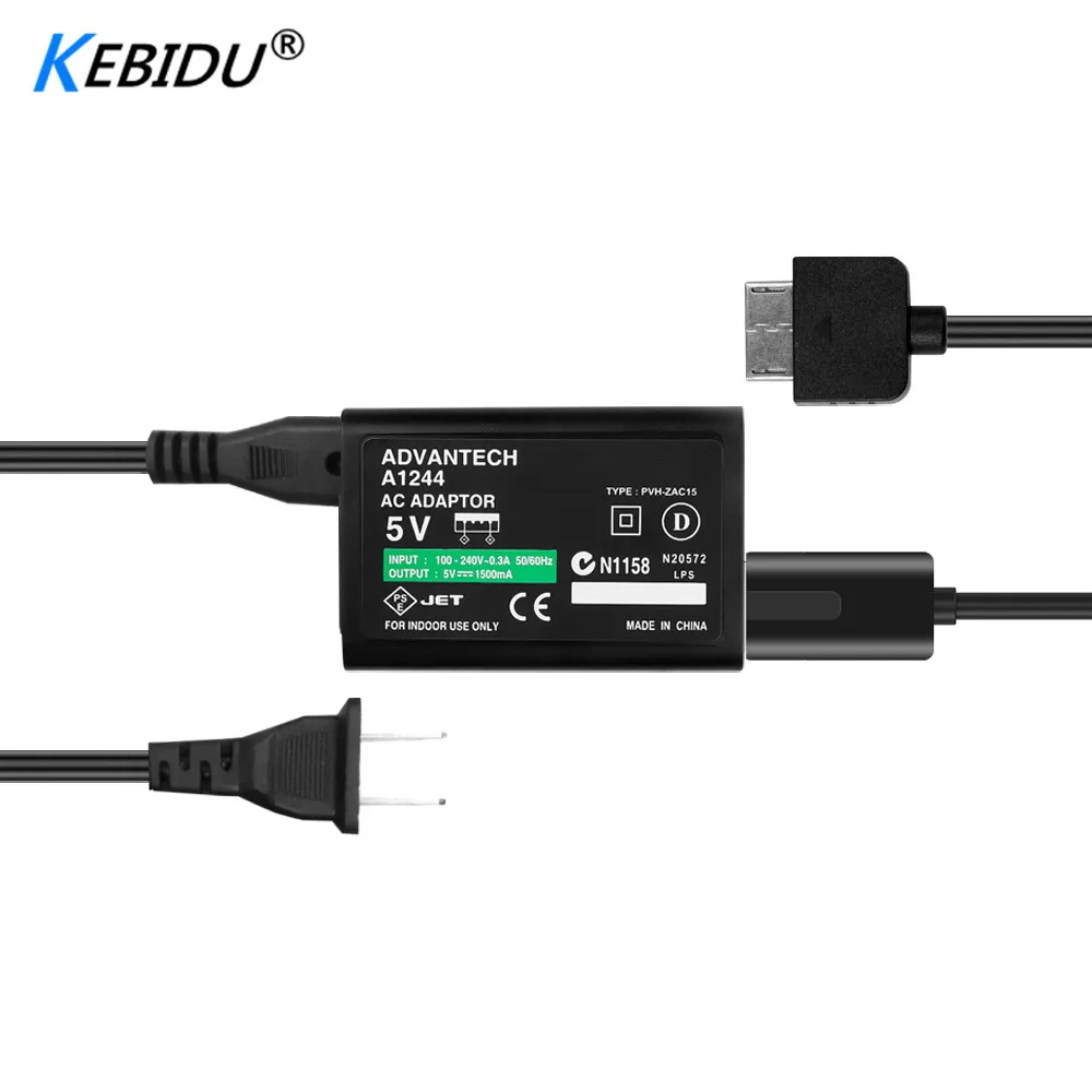 Адаптер переменного тока Kebidu + USB-кабель для зарядки и передачи данных шнур