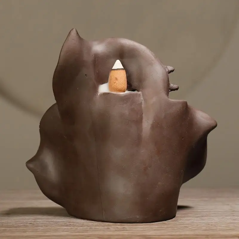 Buddhism Incense Burner Retro Line Glaze Buddha Incense Censer Ceramic Aromatherapy Smoke Backflow Incense Holder Home Decor
Buddhism Incense Burner Retro Line Glaze Buddha Incense Censer Ceramic Aromatherapy Smoke Backflow Incense Holder Home Decor