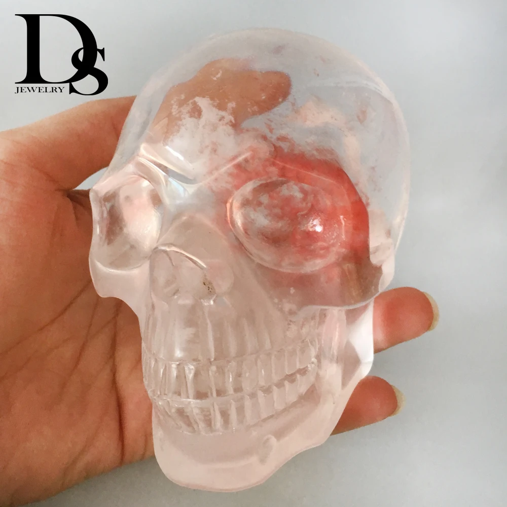 Natural Hand-Carved Quartz Crystal Skull Figurine,Obsidian Skill,Melting Ceystal Skull,Healing Chakra Stone Specimen
Natural Hand-Carved Quartz Crystal Skull Figurine,Obsidian Skill,Melting Ceystal Skull,Healing Chakra Stone Specimen