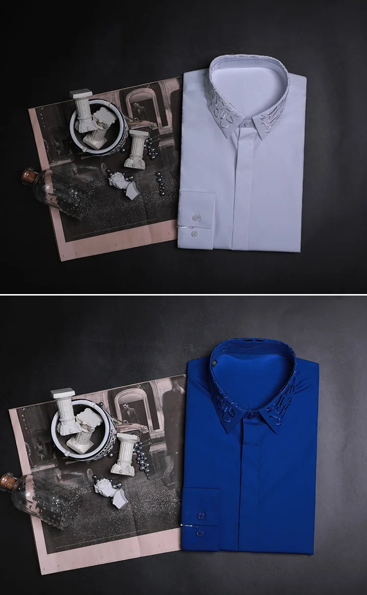 Original exquisite collar cotton men's shirt fashion high-end long sleeve shirts men brand casual white shirt male spring camisa
Original exquisite collar cotton men's shirt fashion high-end long sleeve shirts men brand casual white shirt male spring camisa