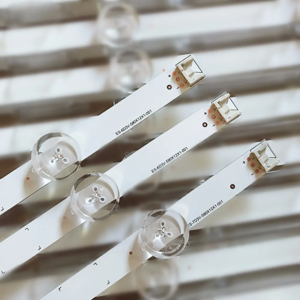 Фото (Новый комплект) 3 шт. 6/7LED 590 мм Светодиодная подсветка Замена полосы для LG 32LN5100