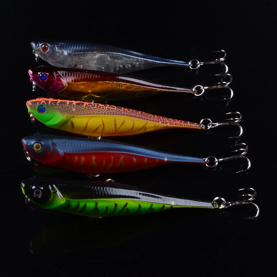5Pcs 10cm 10g Pencil VIB Fishing Lures 3D Eyes Bait Crankbait Wobblers Isca Poper Pesca fishing tackle Artificial Bait
5Pcs 10cm 10g Pencil VIB Fishing Lures 3D Eyes Bait Crankbait Wobblers Isca Poper Pesca fishing tackle Artificial Bait