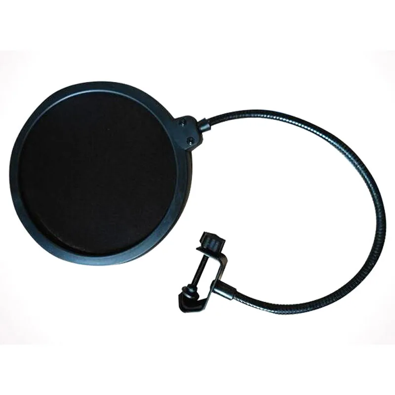 

Microphone Pop Filter Blowout Preventer Network Capacitor Recording Windproof Microphone Anti Noise Net Cover Cantilever Bracket