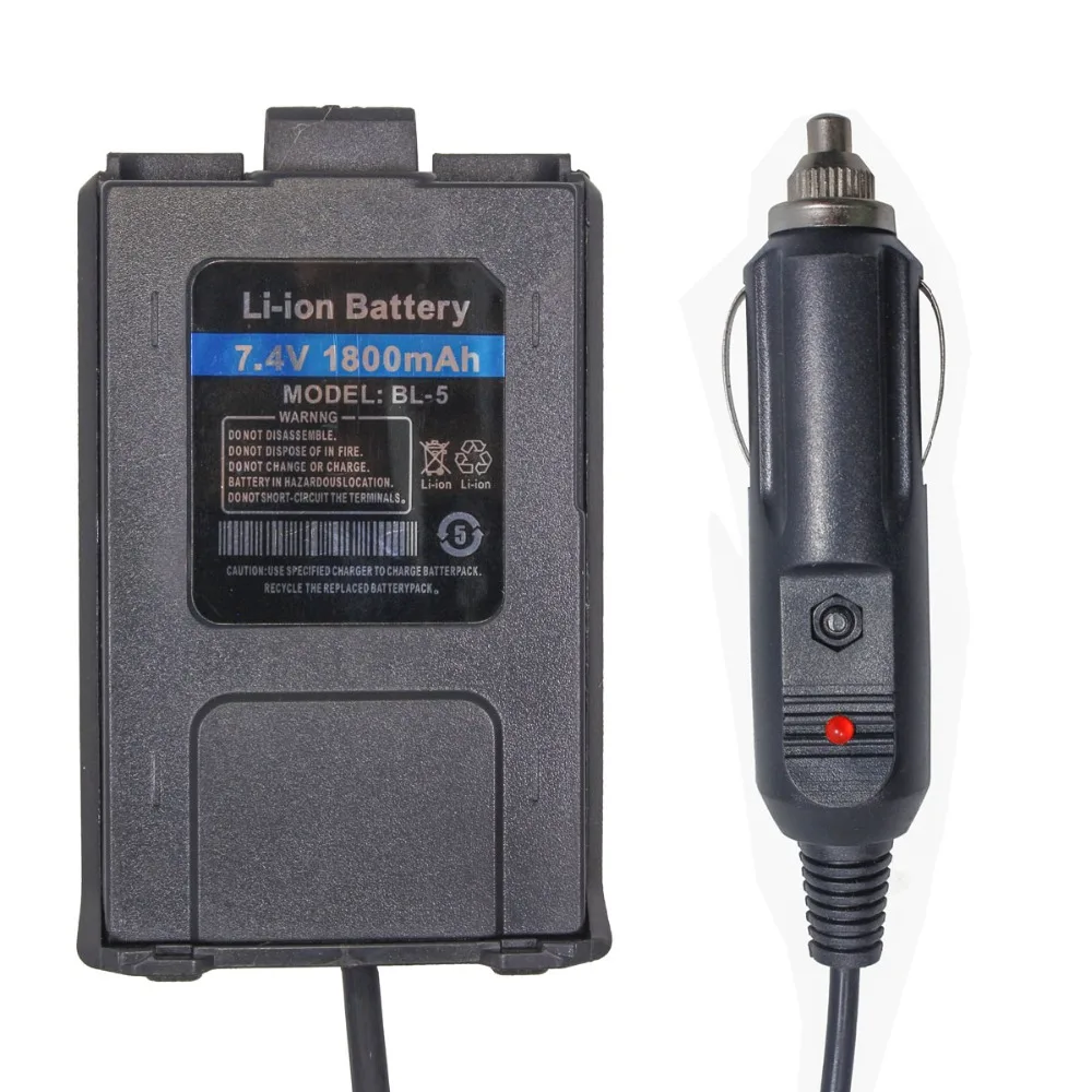 BAOFENG UV-5R 12V Car Charger Battery Eliminator Adapter For Walkie Talkie UV5R UV-5RE UV-8HX UV-5RA UV-5RC
BAOFENG UV-5R 12V Car Charger Battery Eliminator Adapter For Walkie Talkie UV5R UV-5RE UV-8HX UV-5RA UV-5RC