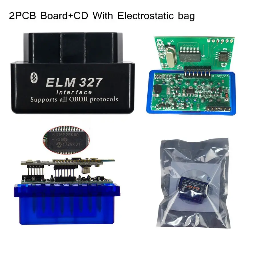 ELM327 V1.5 Двусторонняя Печатная Плата PIC18F25K80 Чип Bluetooth OBD2 Диагностический Инструмент Для Android Считыватель Код...
ELM327 V1.5 Двусторонняя Печатная Плата PIC18F25K80 Чип Bluetooth OBD2 Диагностический Инструмент Для Android Считыватель Код...