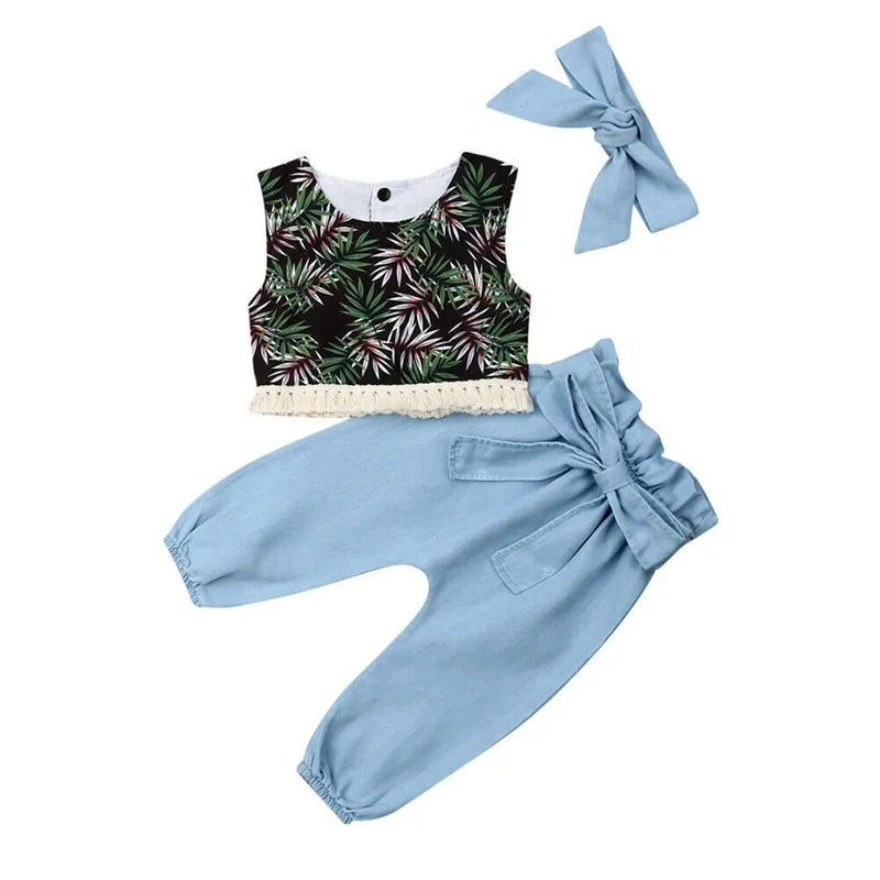 New Toddler Girl Clothes Lovely Toddler Baby Kids Girl 3Pcs Vest Ruffle Tops Pants Headband Outfit Cotton O-neck Sleeveless
New Toddler Girl Clothes Lovely Toddler Baby Kids Girl 3Pcs Vest Ruffle Tops Pants Headband Outfit Cotton O-neck Sleeveless
