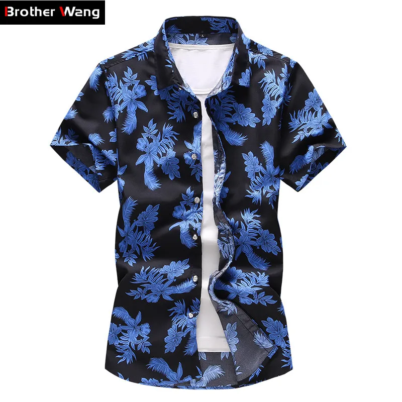 Plus Size 5XL 6XL 7XL Men's Flower Shirt 2020 Summer New Style Fashion Casual Hawaiian Short Sleeve Shirt Male Brand Clothes
Plus Size 5XL 6XL 7XL Men's Flower Shirt 2020 Summer New Style Fashion Casual Hawaiian Short Sleeve Shirt Male Brand Clothes