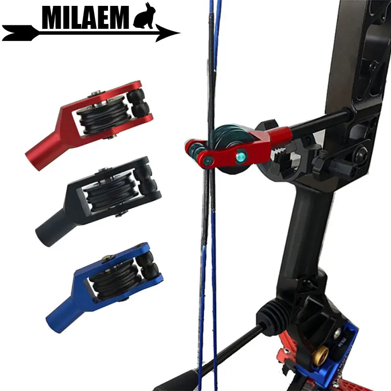Archery Cable Slide Bow String Splitter Roller Glide Bowstring Separator Arrow Pulley Outdoor Compound Bow Shooting Accessories
Archery Cable Slide Bow String Splitter Roller Glide Bowstring Separator Arrow Pulley Outdoor Compound Bow Shooting Accessories