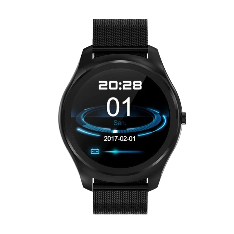 2018 Смарт часы N3 Pro с монитор сердечного ритма Bluetooth Беспроводной зарядки