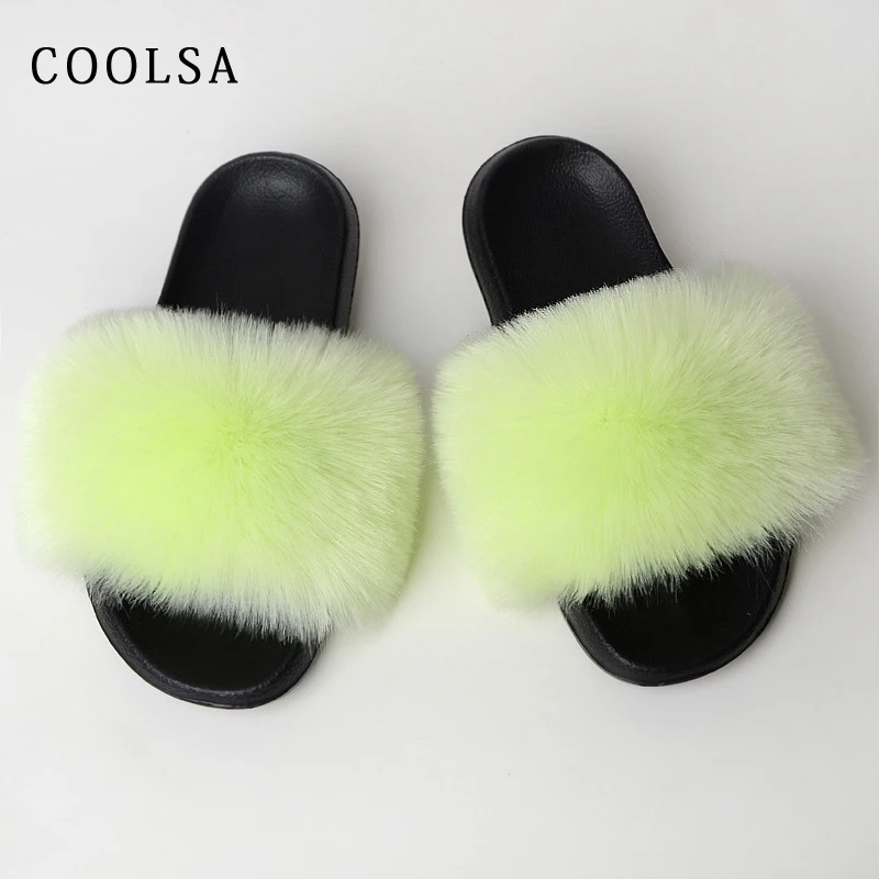Women Faux Fox Fur Slides Women's Fur Slippers Home Furry Flat Sandals Female Cute Fluffy House Shoes Woman Raccoon Fur Slippers
Women Faux Fox Fur Slides Women's Fur Slippers Home Furry Flat Sandals Female Cute Fluffy House Shoes Woman Raccoon Fur Slippers