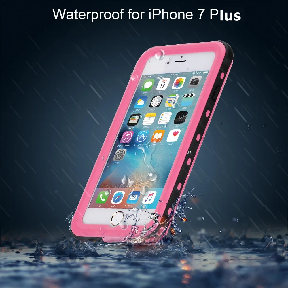 Чехол для Apple iPhone 7 Plus (5,5 дюйма), полностью герметичный чехол из поликарбоната + ТПУ, водонепроницаемый подводный чехол для iPhone 7 Plus
Чехол для Apple iPhone 7 Plus (5,5 дюйма), полностью герметичный чехол из поликарбоната + ТПУ, водонепроницаемый подводный чехол для iPhone 7 Plus