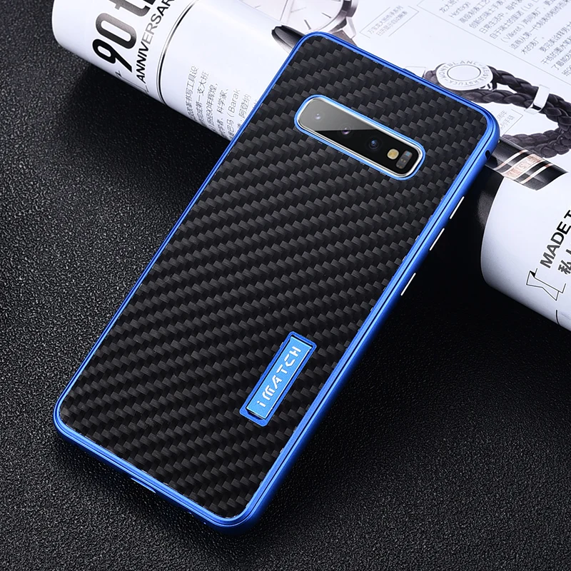 Imatch Real Carbon Fiber Aluminum Metal Case For Samsung Galaxy S10/ Plus Luxury Full Protection Back Cover For Samsung S10 Case
Imatch Real Carbon Fiber Aluminum Metal Case For Samsung Galaxy S10/ Plus Luxury Full Protection Back Cover For Samsung S10 Case