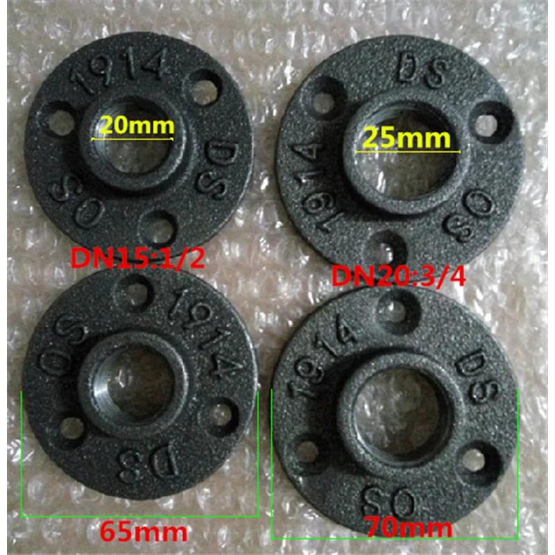 10pcs Iron Pipe Fittings Wall Mount Floor Antique DN15 Flange Piece Hardware Tool cast iron flanges gietijzeren buisleidingen
10pcs Iron Pipe Fittings Wall Mount Floor Antique DN15 Flange Piece Hardware Tool cast iron flanges gietijzeren buisleidingen