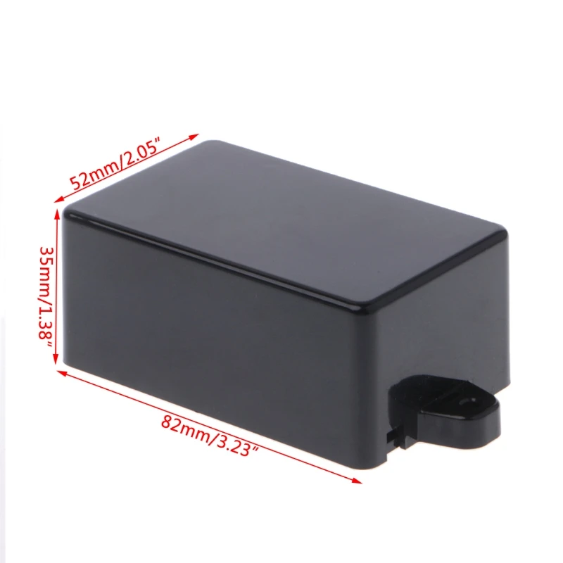 Waterproof Plastic Electronic Enclosure Project Box Black 65x38x22mm Connector | Connectors