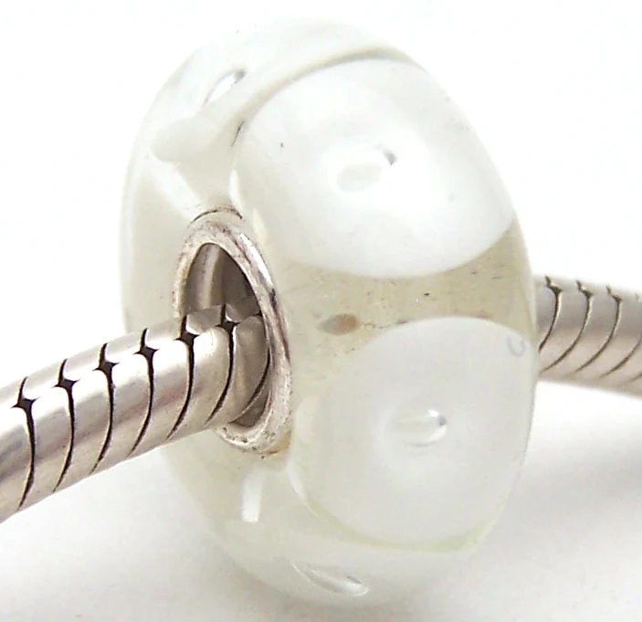 JG817 100% S925 Sterling Silver Beads Murano Glass beads Fit European Charms Bracelet charms diy jewelry Lampwork GlassBeads
JG817 100% S925 Sterling Silver Beads Murano Glass beads Fit European Charms Bracelet charms diy jewelry Lampwork GlassBeads