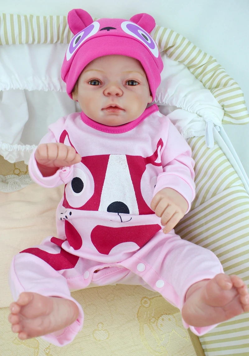 22inch 55cm Full Silicone Vinyl Reborn Babies Newborn Lifelike Dolls Sleeping Christmas Gift New Year Gift Fashion Toy
22inch 55cm Full Silicone Vinyl Reborn Babies Newborn Lifelike Dolls Sleeping Christmas Gift New Year Gift Fashion Toy