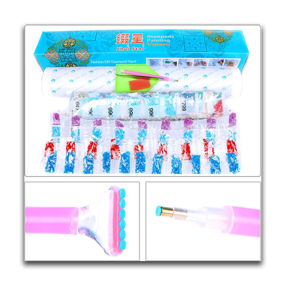 Spring Scenery Mosaic Diy diamond Painting crystal 5D Cross Stitch Decorative diamond embroidery