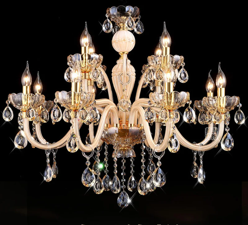 Amber Color Chandeliers Bedroom Modern Crystal Chandelier Lighting 8 Lights Crystals Lamp Gold Classic Dining Room Lamps LED
Amber Color Chandeliers Bedroom Modern Crystal Chandelier Lighting 8 Lights Crystals Lamp Gold Classic Dining Room Lamps LED