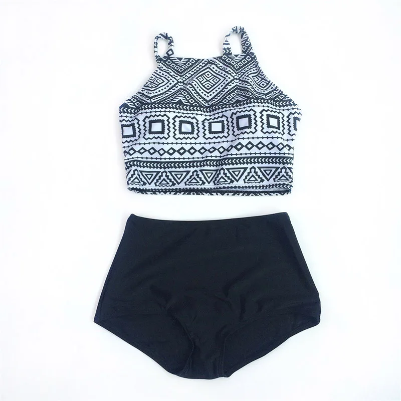 Women New High Neck Swimsuit Sexy Sport Vest Bikini Set High Waisted Swimwear Beach Wear Tankinis Bathing Suit
Women New High Neck Swimsuit Sexy Sport Vest Bikini Set High Waisted Swimwear Beach Wear Tankinis Bathing Suit