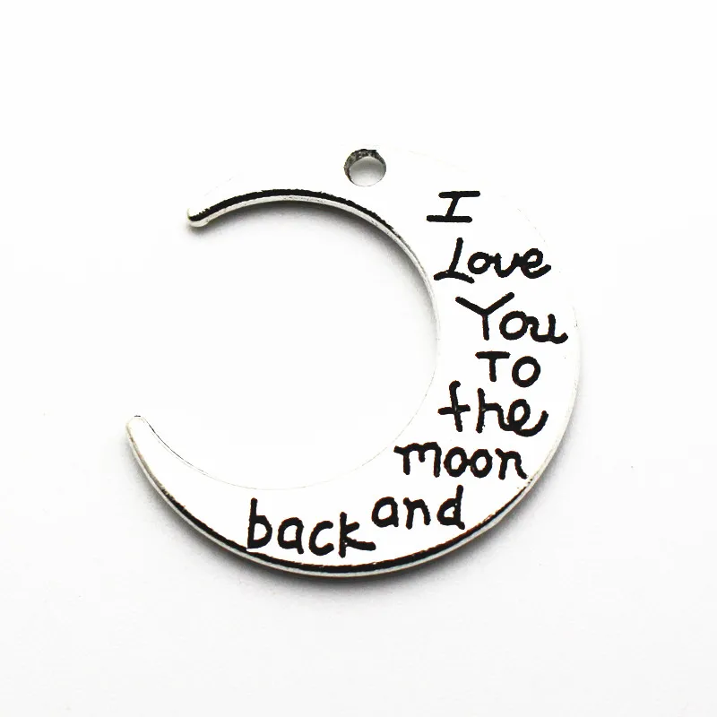 Hot selling 50pcs/lot silver moon pendant Metal lobster clasp Dangle Charms Fit DIY Necklace Bracelet Jewelry
Hot selling 50pcs/lot silver moon pendant Metal lobster clasp Dangle Charms Fit DIY Necklace Bracelet Jewelry