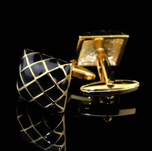 Free shipping Vintage Cufflinks gold color black check design hotsale copper material cufflinks whoelsale&retail
Free shipping Vintage Cufflinks gold color black check design hotsale copper material cufflinks whoelsale&retail
