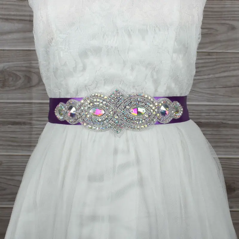2015 Hot Selling Fashion AB Rhinestones Applique Wedding Dress Belt Bridal Ribbon Sash Handmade Luxury Design Free Shipping
2015 Hot Selling Fashion AB Rhinestones Applique Wedding Dress Belt Bridal Ribbon Sash Handmade Luxury Design Free Shipping