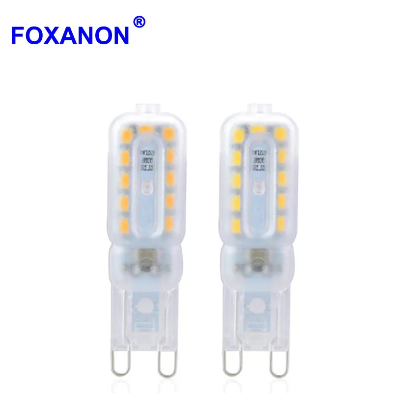 1Pcs G9 LED Lamp Bulb 3W 5W 2835 SMD 120V LED Light Dimmable Corn Bulb SpotLight 360 Beam Angle Replace Halogen 30W 50W Lighting
1Pcs G9 LED Lamp Bulb 3W 5W 2835 SMD 120V LED Light Dimmable Corn Bulb SpotLight 360 Beam Angle Replace Halogen 30W 50W Lighting