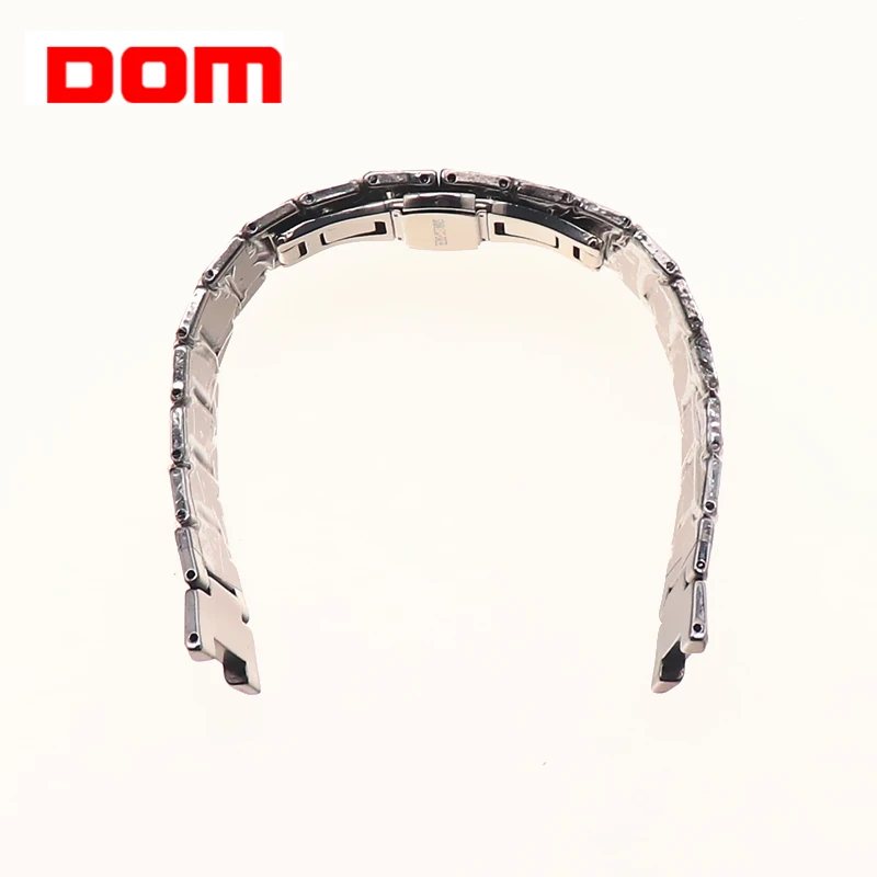 Mens Watch Strap for DOM W-698 Tungsten Steel Strap Stainless Steel Push Button Hidden Clasp
Mens Watch Strap for DOM W-698 Tungsten Steel Strap Stainless Steel Push Button Hidden Clasp