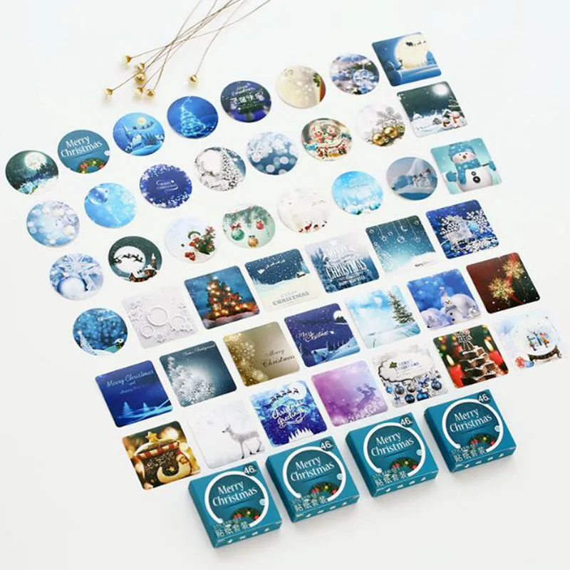 Merry Christmas Boxed Sticker Seal Shaped Port Scrapbook Sticker Sticker Phone Diary Album Sticker DIY Decorative Stationer
Merry Christmas Boxed Sticker Seal Shaped Port Scrapbook Sticker Sticker Phone Diary Album Sticker DIY Decorative Stationer