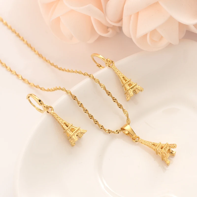 Amazing african Tower jewelry set chain women Nigerian wedding gold sweater chain necklace earring Indian jewelry sets gifts
Amazing african Tower jewelry set chain women Nigerian wedding gold sweater chain necklace earring Indian jewelry sets gifts