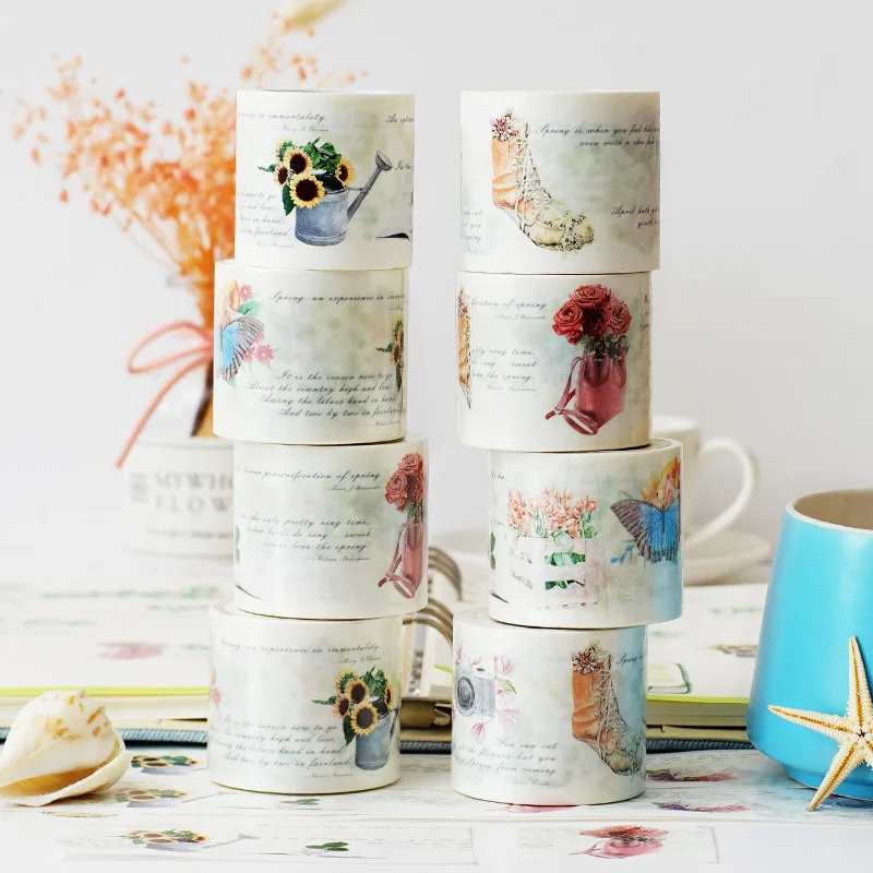 Spring Picnic Washi Tape Decorative Adhesive Washitape Diy Decor Scrapbooking Japan Sticker Label Stationery
Spring Picnic Washi Tape Decorative Adhesive Washitape Diy Decor Scrapbooking Japan Sticker Label Stationery