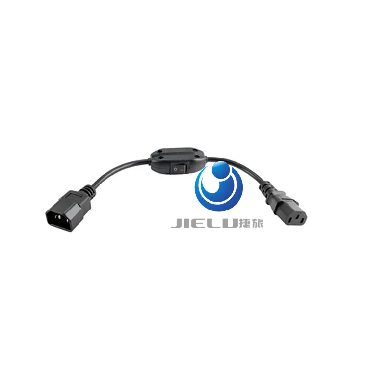 10PCS C14-C13 Switch ,IEC 320 C13 Female to C14 Male with10A On/Off Switch Power Adapter Cable Power Extension Cable Cord 0.3m
10PCS C14-C13 Switch ,IEC 320 C13 Female to C14 Male with10A On/Off Switch Power Adapter Cable Power Extension Cable Cord 0.3m