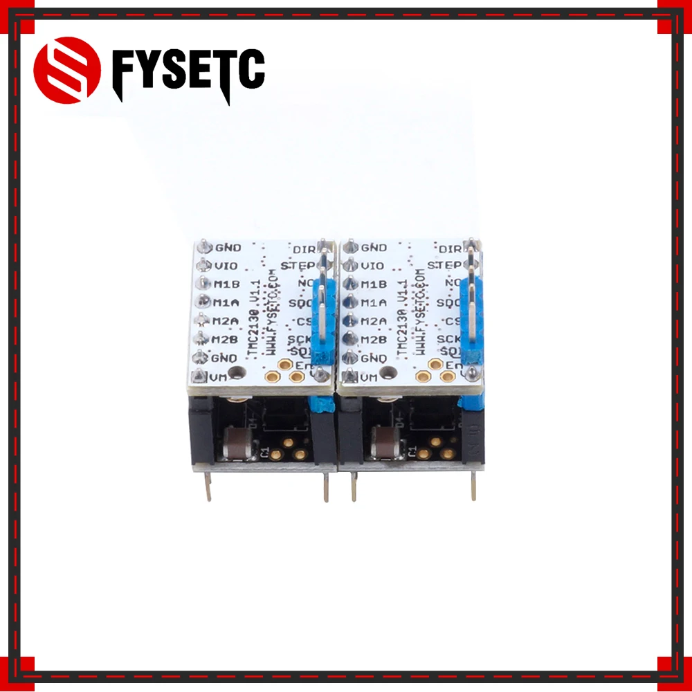 2pcs TMC2130 V1.1 Stepstick Stepper Motor Driver For SPI With Heat Sink Stick Protector Smoother VS TMC2130 V1.0 TMC2208
2pcs TMC2130 V1.1 Stepstick Stepper Motor Driver For SPI With Heat Sink Stick Protector Smoother VS TMC2130 V1.0 TMC2208