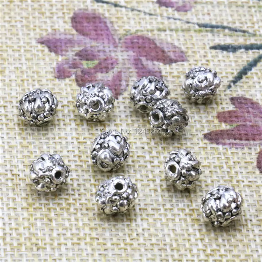 10PCS Carved Accessory Metal Lucky DIY Finding Loose Copper Round Beads Ball Alloy Jewelry Making Women Girls Gifts Crafts 8x9mm
10PCS Carved Accessory Metal Lucky DIY Finding Loose Copper Round Beads Ball Alloy Jewelry Making Women Girls Gifts Crafts 8x9mm