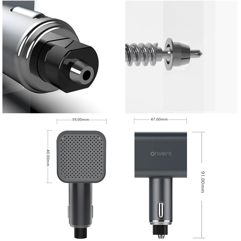 3 in 1 Negative Ions Car Air Purifier 5V Car Charger Saty Hammer Cleaner Ionizer Air Freshener PM2.5 Smoke Odors Cleaner
3 in 1 Negative Ions Car Air Purifier 5V Car Charger Saty Hammer Cleaner Ionizer Air Freshener PM2.5 Smoke Odors Cleaner