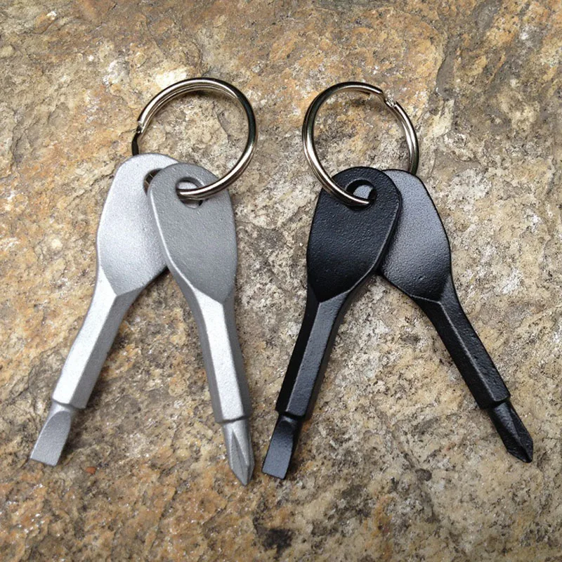 2Pcs/set Key Screwdriver EDC Outddor Camping Survival Equipment Tourism Multifunctional Portable Mini Keychain Tools
2Pcs/set Key Screwdriver EDC Outddor Camping Survival Equipment Tourism Multifunctional Portable Mini Keychain Tools