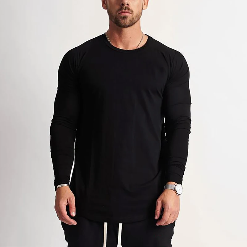 Spring New Mens Running Cotton Long sleeve T-shirt Gym Fitness Training t shirt Male Jogging Workout Slim Tees Tops Sportswear
Spring New Mens Running Cotton Long sleeve T-shirt Gym Fitness Training t shirt Male Jogging Workout Slim Tees Tops Sportswear