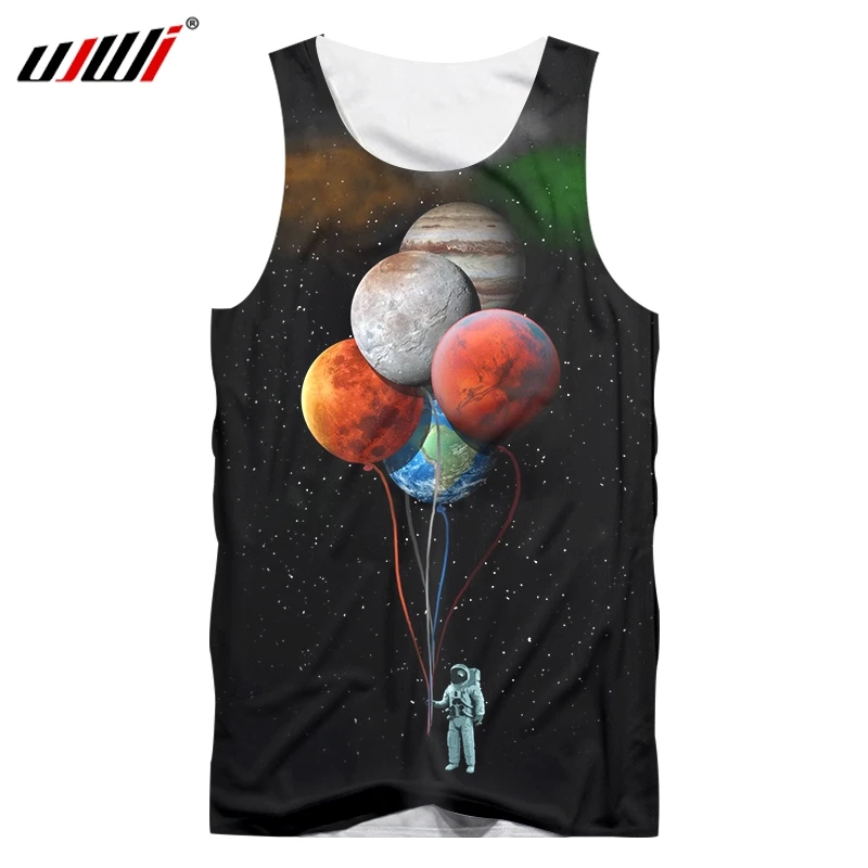 UJWI 2019 Men's Vest Astronaut Space Balloon Planet 3D Print Tank Top Short Fashion Casual Clothing Plus Size 5XL
UJWI 2019 Men's Vest Astronaut Space Balloon Planet 3D Print Tank Top Short Fashion Casual Clothing Plus Size 5XL