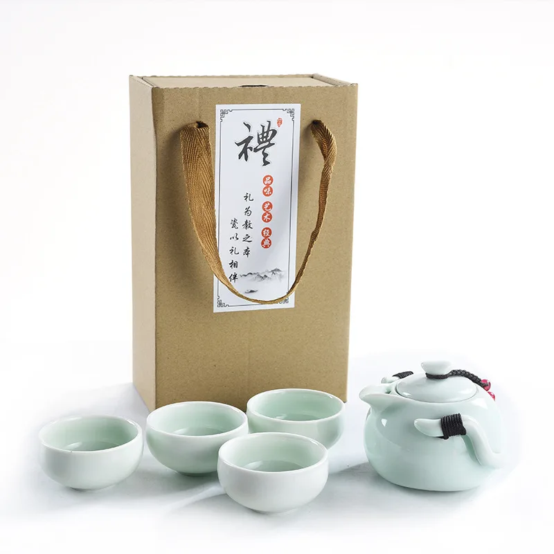 Outdoor Travel Tea Set Portable Chinese Kung Fu Tea Mug Beautiful and easy teapot kettle,Ceramic Portable Teaset Gaiwan
Outdoor Travel Tea Set Portable Chinese Kung Fu Tea Mug Beautiful and easy teapot kettle,Ceramic Portable Teaset Gaiwan