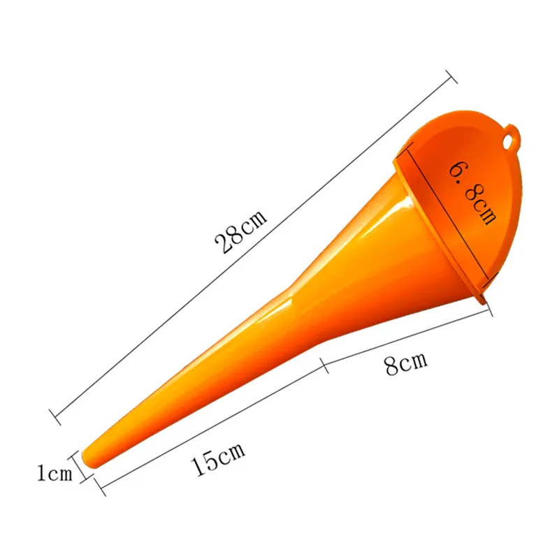 9 "Шейная воронка масляная пластиковая капельница автомобильный заправочный