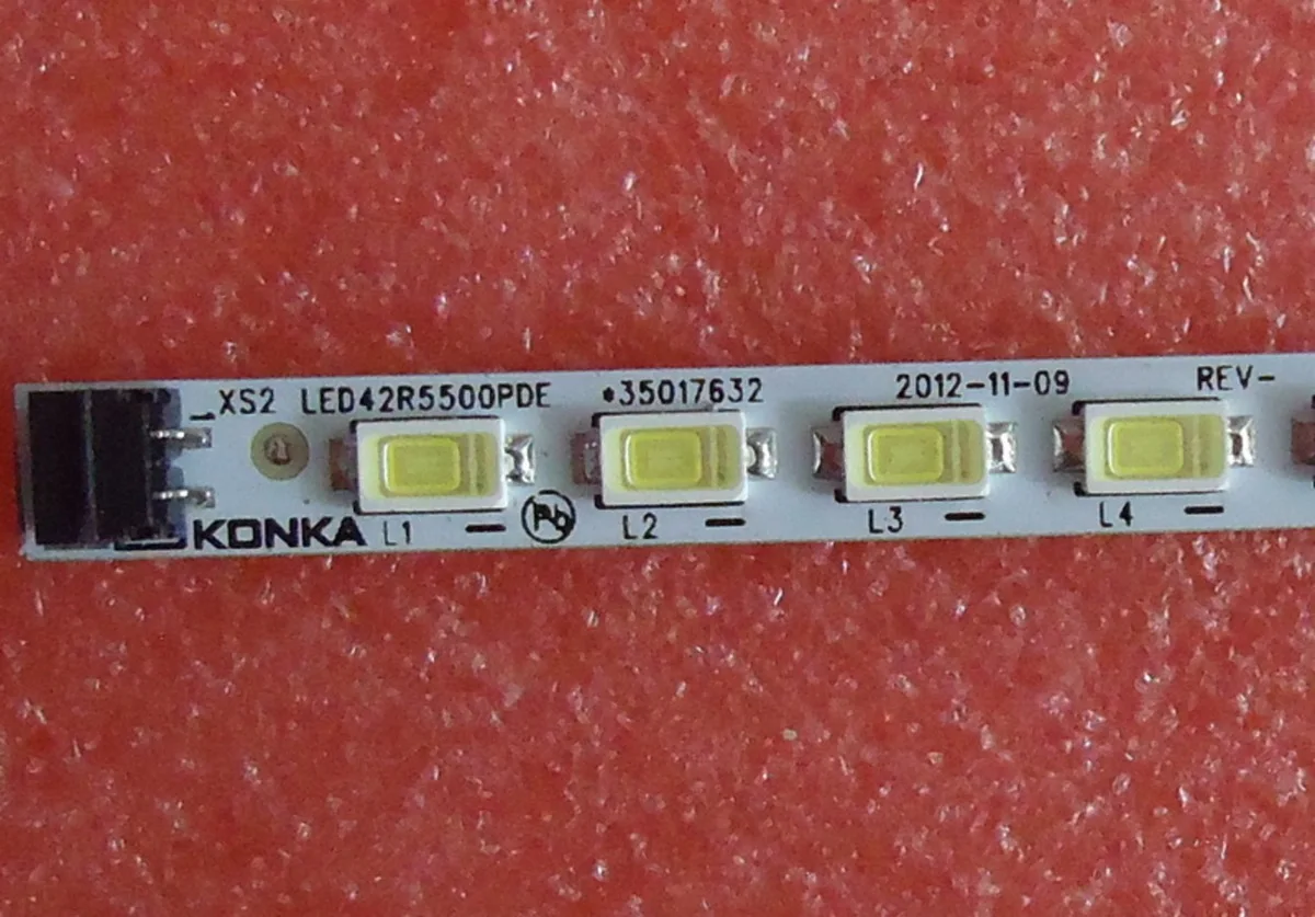FOR konka LED42R5500FXMZ Article lamp 37022722 QZ 3517632 LED42R5500PDE 1piece=57LED 472MM
FOR konka LED42R5500FXMZ Article lamp 37022722 QZ 3517632 LED42R5500PDE 1piece=57LED 472MM