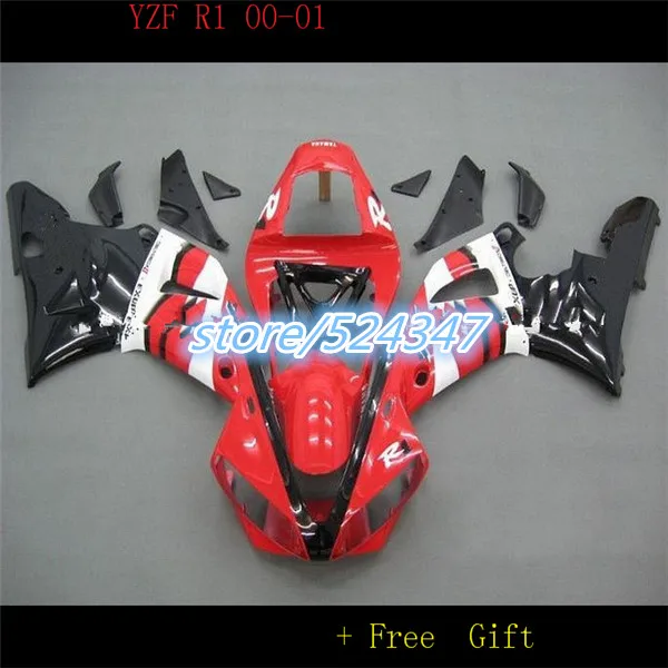 Hey-Hey-Fairings fit for YZF R1 2000 2001 year Red white black YZFR1 00 01 bodywork fairing parts
Hey-Hey-Fairings fit for YZF R1 2000 2001 year Red white black YZFR1 00 01 bodywork fairing parts
